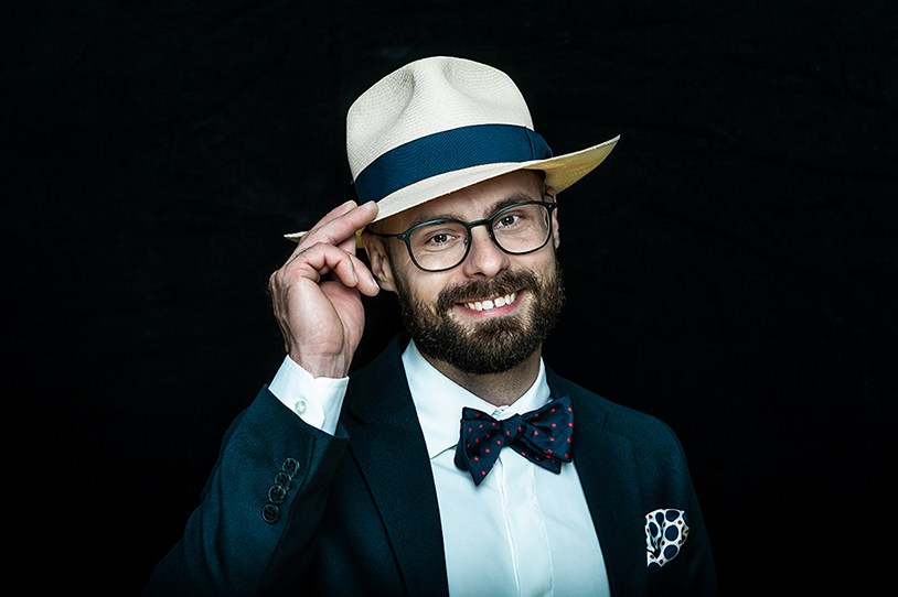 portret mezczyzna krzysztof